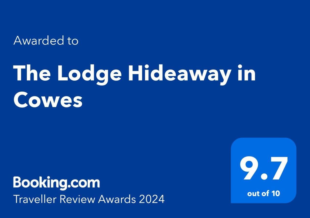 The Lodge Hideaway In Cowes Gurnard Zewnętrze zdjęcie